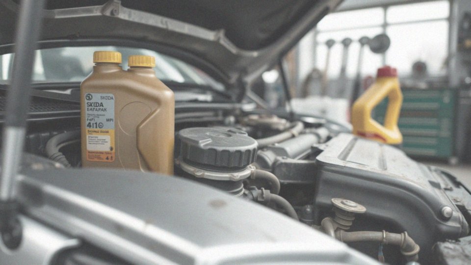 Jaki olej jest odpowiedni do Skoda Fabia 1.4 MPI?