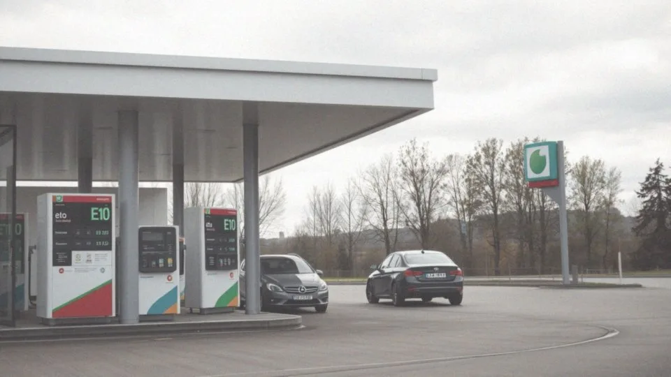 Dlaczego benzyna 95-oktanowa E5 będzie zastąpiona przez E10?